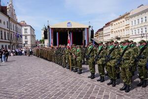 Obchody Święta Konstytucji 3 maja w Rzeszowie (fot. rzeszow.eska.pl) 