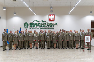 święto patrona BiOSG uroczystość w komendzie oddziału. Wręczanie odznaczeń i wyróżnień