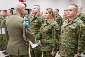 Awanse w korpusie chorążych i podoficerów w BiOSG