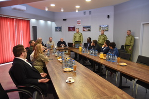 delegacja z Hiszpanii z wizytą w Korczowej delegacja z Hiszpanii z wizytą w Korczowej