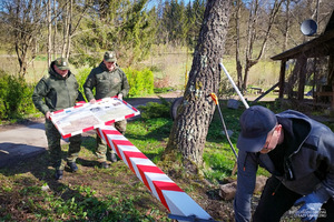 posadowienie znaków symbolizujących placówki SG