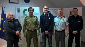 Przedstawiciel Policji Republiki Serbskiej z wizytą w Centrum Współpracy Policyjnej i Celnej w Barwinku 