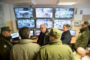 centrum operacyjne kierownika zmiany SG w Medyce 