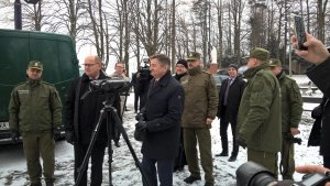 prezentacja sprzętu PSG Huwniki 