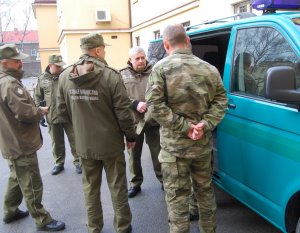 Komendant Główny SG z wizytą w Bieszczadzkim Oddziale SG 