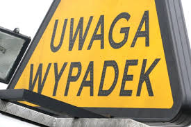 uwaga wypadek 