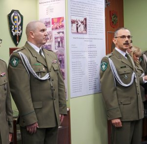 Zastępca Komendanta Głównego SG płk SG Tomasz Praga i nowy Zastępca Komendanta BiOSG płk SG Adam Pacuk 