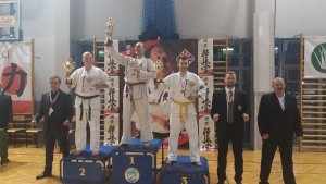 chor. sztab. SG Bartosz Jakubowski - III miejsce w kategorii knockdown kumite 