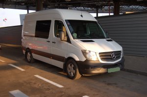 Mercedes Sprinter skradziony we Francji 