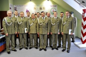 Uroczystość mianowania na stopień chorążego SG 