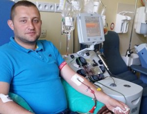 Dawca komórek macierzystych dla rocznego dziecka 