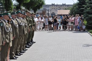 Ślubowanie nowych funkcjonariuszy w Bieszczadzkim OSG 