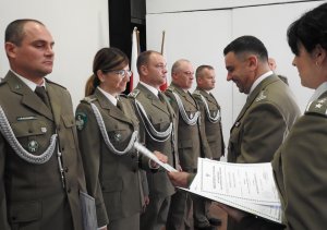 Mianowani na pierwszy stopień w korpusie chorążych 
