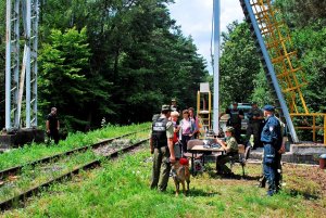 Odprawa pielgrzymów poza przejściem granicznym 