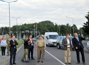 wizyta węgierskiej delegacji w Bieszczadzkim Oddziale SG 