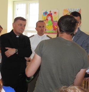 wizyta w Strzeżonym Ośrodku dla Cudzoziemców w Przemyślu 