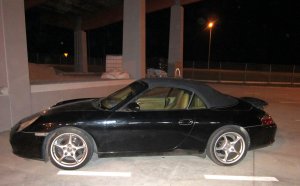 Porsche Carrera zatrzymane w Budomierzu 
