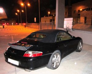 Porsche Carrera zatrzymane w Budomierzu 