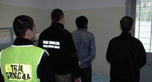 Nielegalni imigranci zatrzymani przez funkcjonariuszy BiOSG w Bieszczadach 
