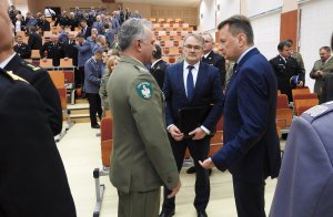 Spotkanie Szefa MSWiA ze służbami mundurowymi na Podkarpaciu 