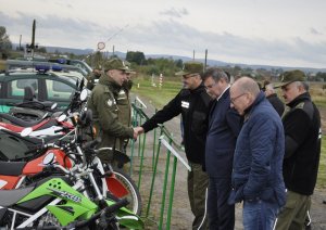 Pokaz sprzętu BiOSG w Malhowicach 