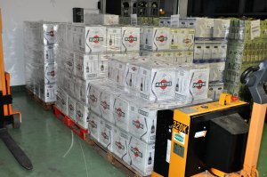 Wino zabezpieczone przez funkcjonariuszy SG z Medyki 