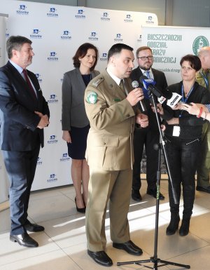 Robot pirotechniczny dla lotniczego przejścia granicznego w Rzeszowie- Jasionce 