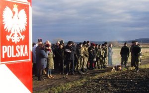Przekazanie światełka w przejściu granicznym w Malhowicach 