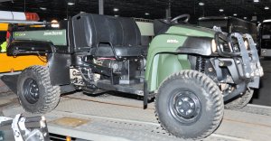 zatrzymany Quad zatrzymany QUAD marki JOHN DEERE