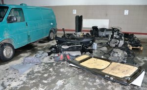 części Mercedesa zatrzymane w Medyce 