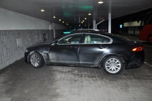 Jaguar skradziony w Bułgarii 