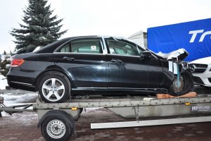 Mercedesy kupione w USA jako odpad zatrzymane na granicy 