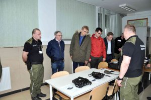 delegacja Agencji FRONTEX w Korczowej 