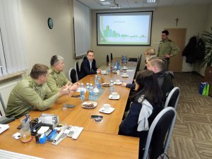 delegacja Agencji FRONTEX w Medyce 