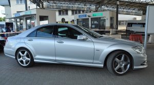 Mercedes utracony w Wielkiej Brytanii 