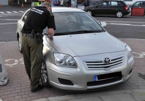 toyota zatrzymana w Korczowej 
