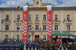 uroczystość na przemyskim Rynku 