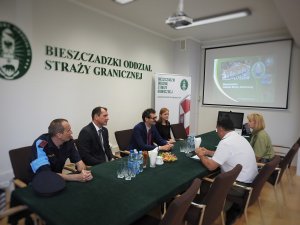 spotkanie w komendzie BiOSG 