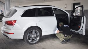 audi zatrzymane w Korczowej 