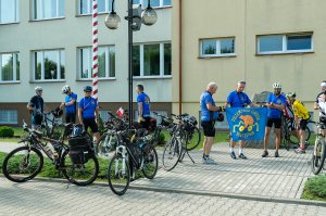 sztafeta "Mundur na rowerze" 