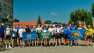 sztafeta "Mundur na rowerze" 