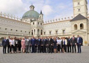 Trójstronne spotkanie w Krasiczynie 