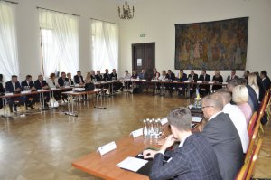 Trójstronne spotkanie w Krasiczynie 