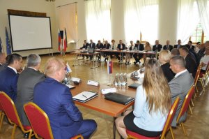 Trójstronne spotkanie w Krasiczynie 