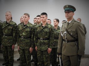 ślubowanie nowych funkcjonariuszy BIOSG 