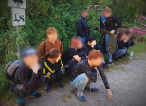 zatrzymani imigranci z Wietnamu 