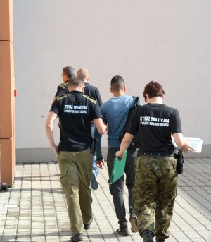 nielegalne przekroczenie granicy na przejściu kolejowym w Werchracie 