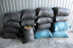 worki z krajanka tytoniową w depozycie SG 