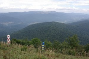granica w Bieszczadach 