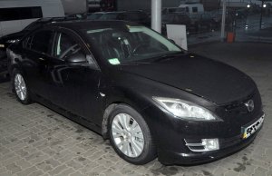 poszukiwana 4 lata na Ukrainie Mazda6 - ujawniona na granicy w Korczowej 